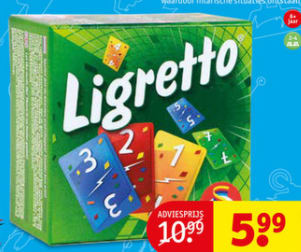 Ligretto Groen voor €5,99 Aanbiedingen Enlarged image