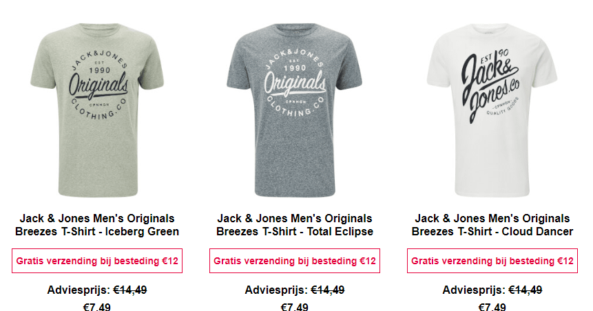Diverse Merk kleding vanaf €5,99 Aanbiedingen Enlarged image