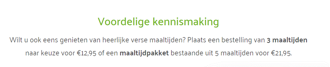 Uitgekookt Kortingscode: Maaltijdbox met 3 gerechten voor €12,95 Aanbiedingen Enlarged image
