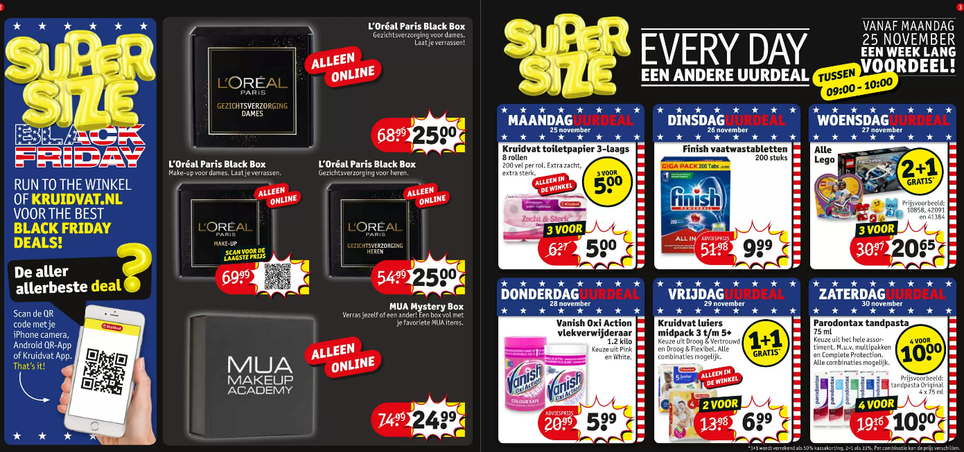 Elke dag een andere Black Friday deal bij Kruidvat Aanbiedingen Enlarged image