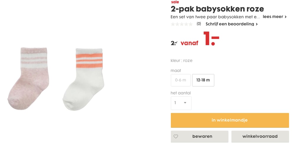 HEMA Opruiming! Korting tot wel 70% +10% - Vanaf €0,45! Aanbiedingen Enlarged image