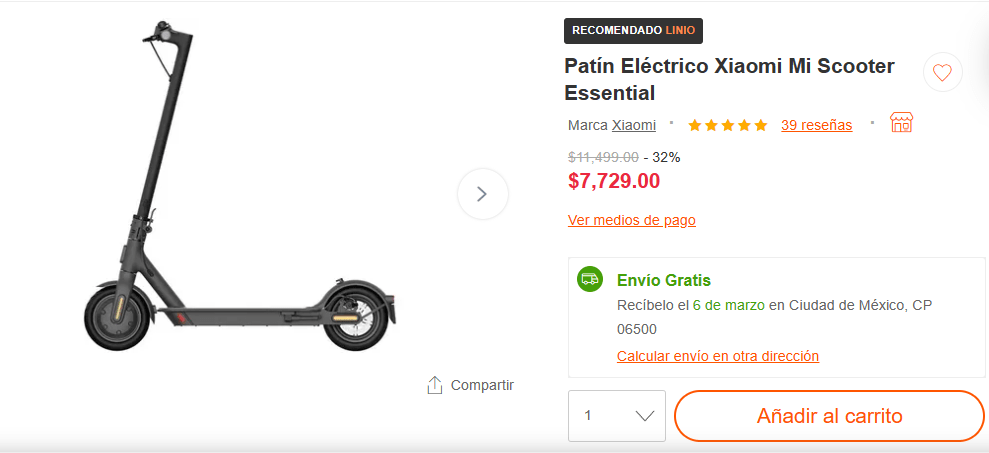 Scooter Freestyle  MercadoLibre 📦