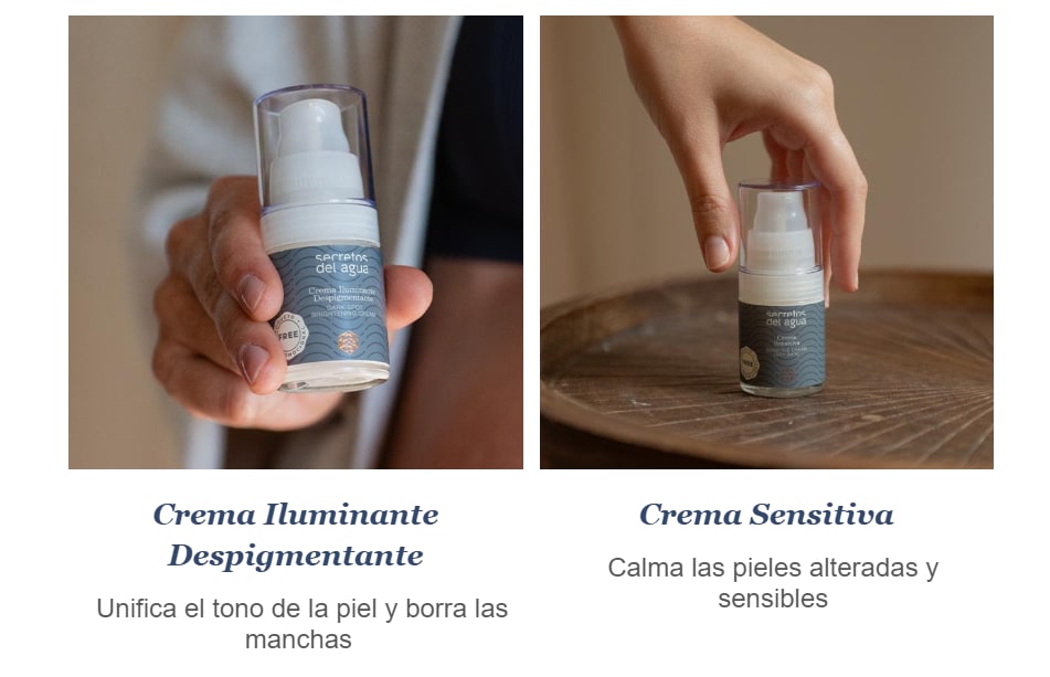 Crema Iluminantea de Secretos del Agua