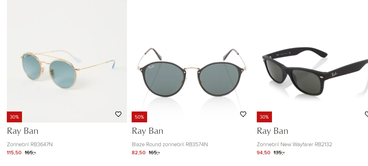 Tot 50% Korting op diverse Ray-Ban zonnebrillen Aanbiedingen Enlarged image