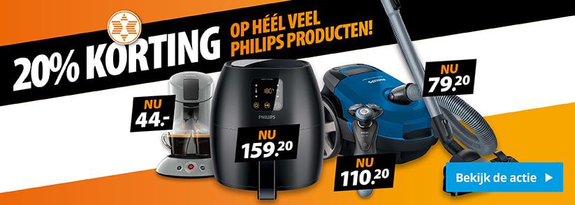 20% Korting op heel veel Philips producten bij Expert Aanbiedingen Enlarged image