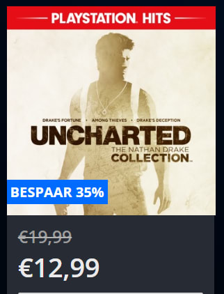 Uncharted The Nathan Drake Collection voor €12,99 Aanbiedingen Enlarged image