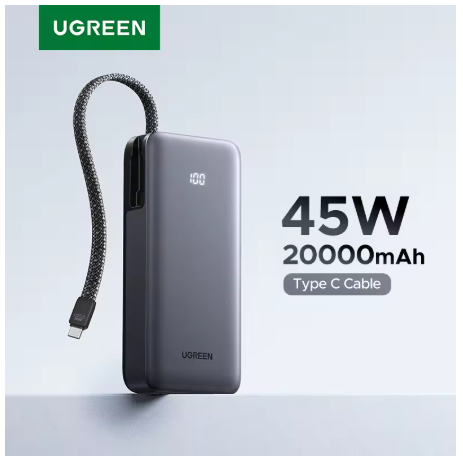 Powerbank UGREEN 20000mAh 45W por $500 | AliExpress