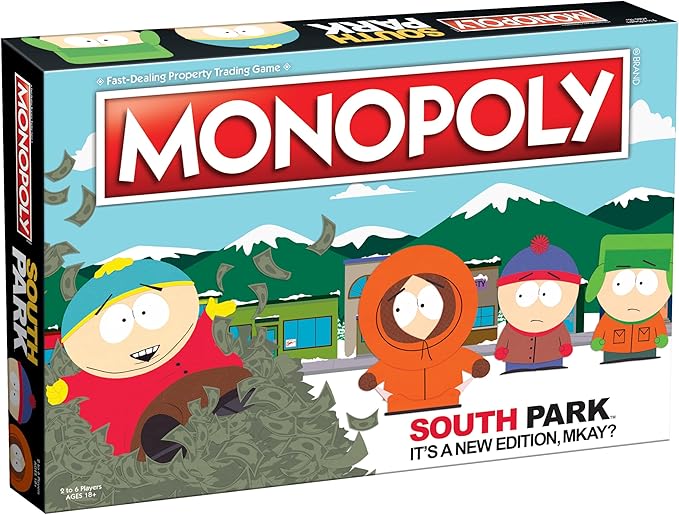 Monopoly South Park por $708 en Amazon