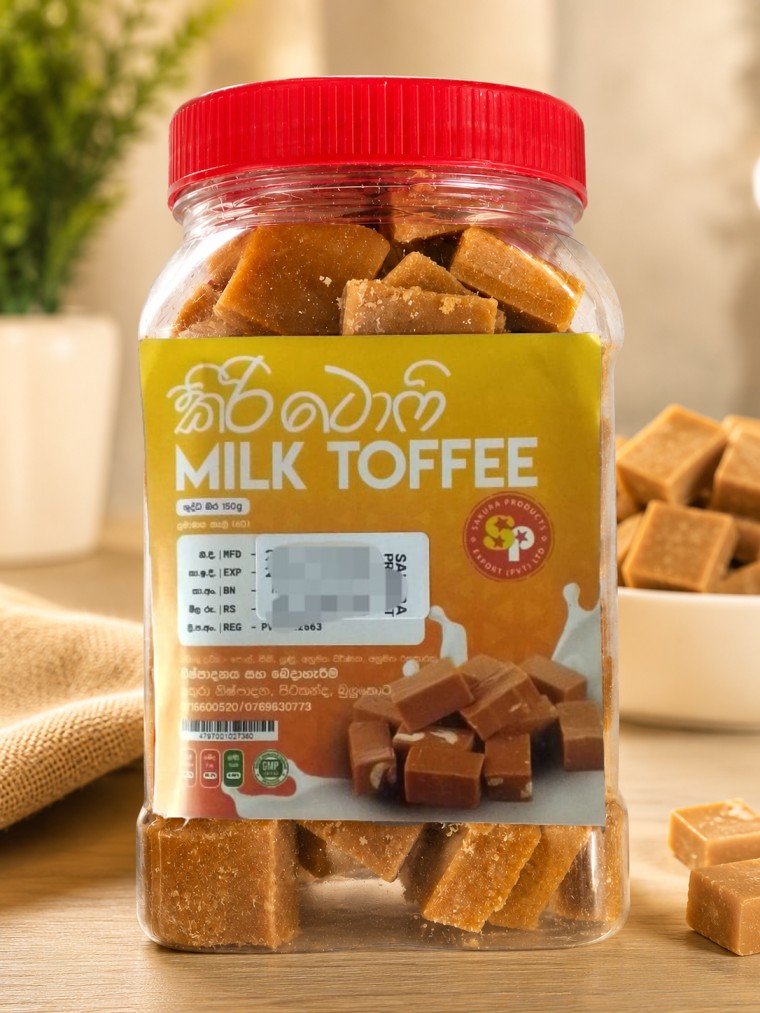 Traditional Milk Toffee 75 pcs | Sakura Products Sri Lanka 
