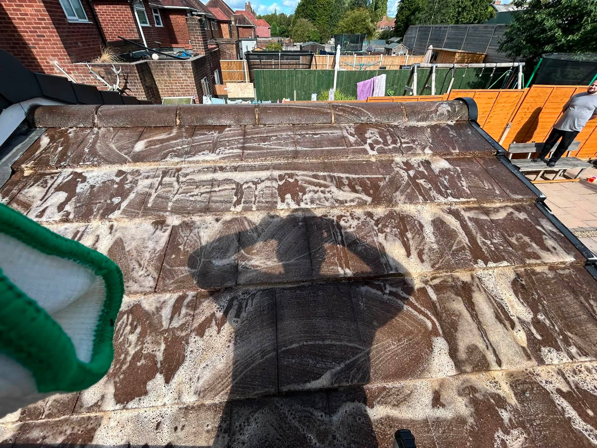 Exterior cleaning project