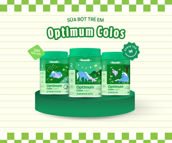 dong sua bot optimum colos cua vinamilk