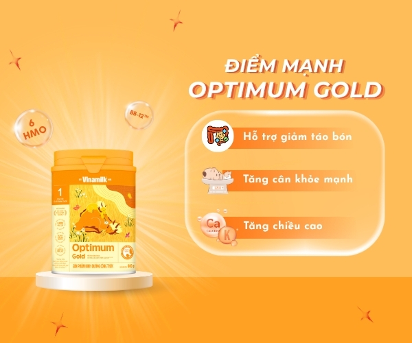 Sữa Optimum Goal 1 cho trẻ sơ sinh của Vinamilk