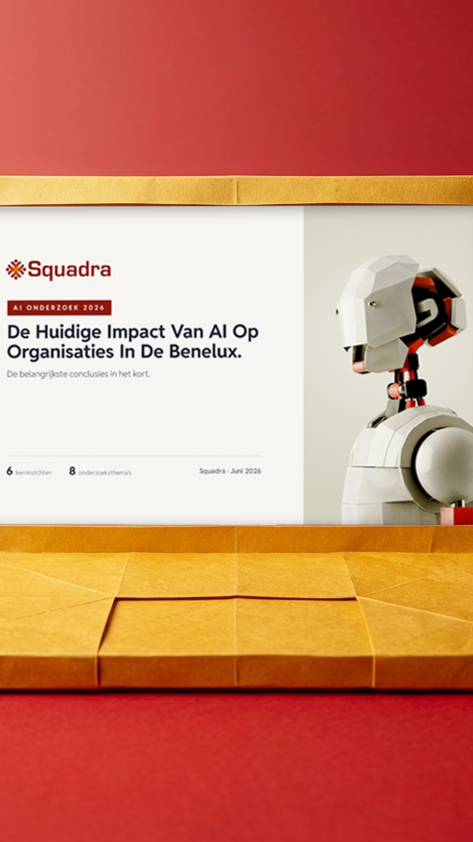 Squadra AI Onderzoek 2026 - De Huidige Impact Van AI Op Organisaties In De Benelux.