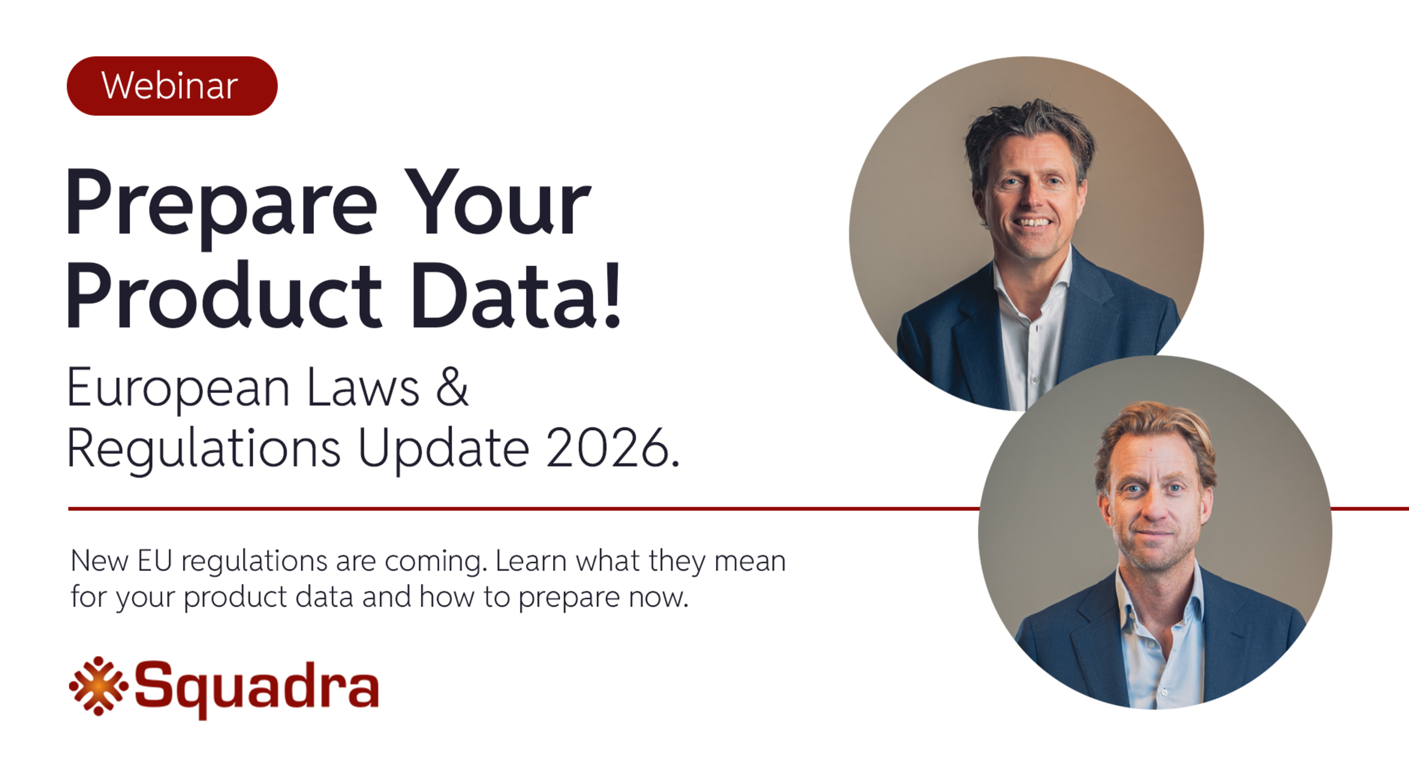 Webinar: Prepare Your Product Data - European Laws & Regulations Update 2026