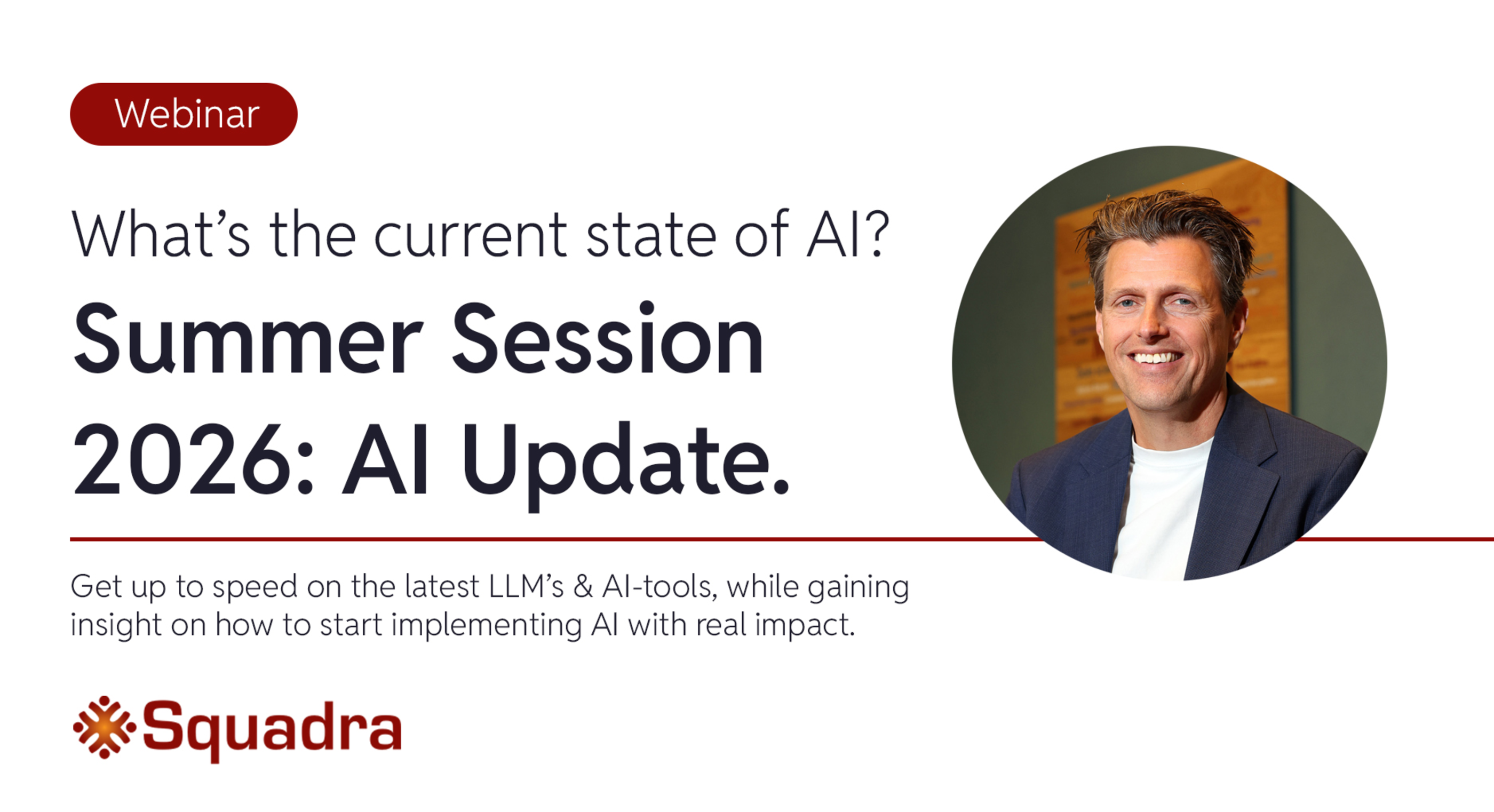 Squadra Summer Session 2026: AI Agents At Work.
