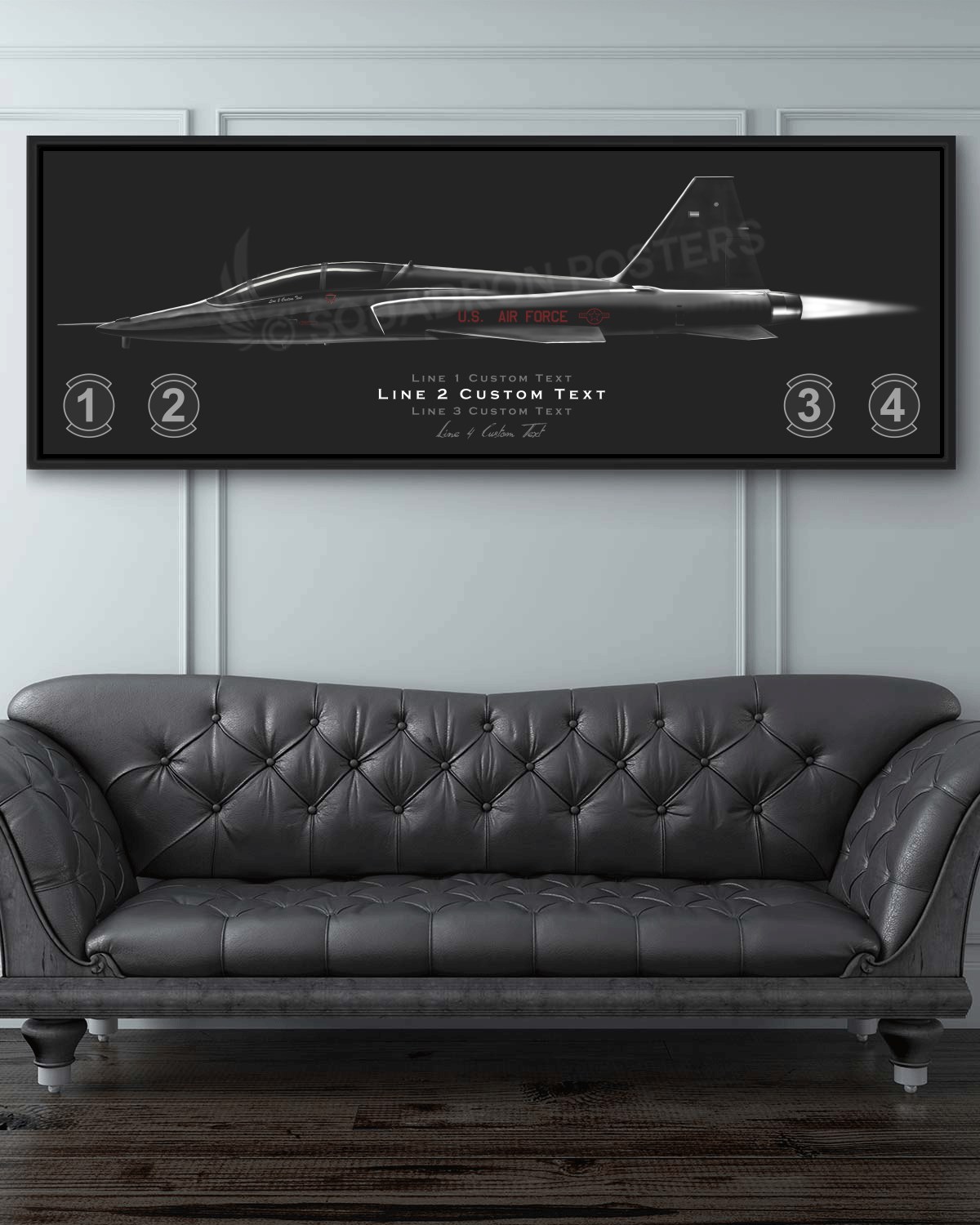 T-38A Talon Side Profile