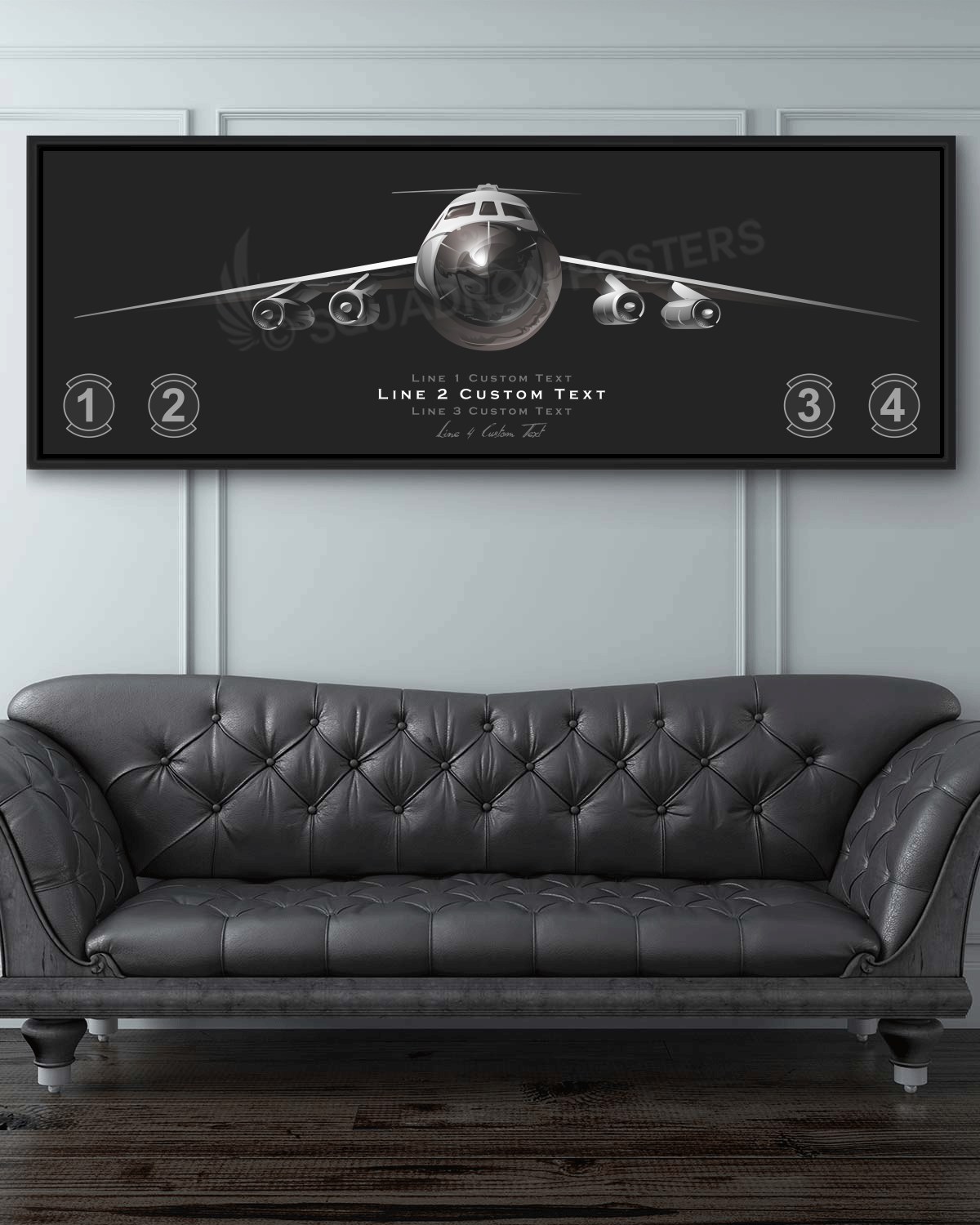 C-141 Starlifter Personalized Jet Black v2