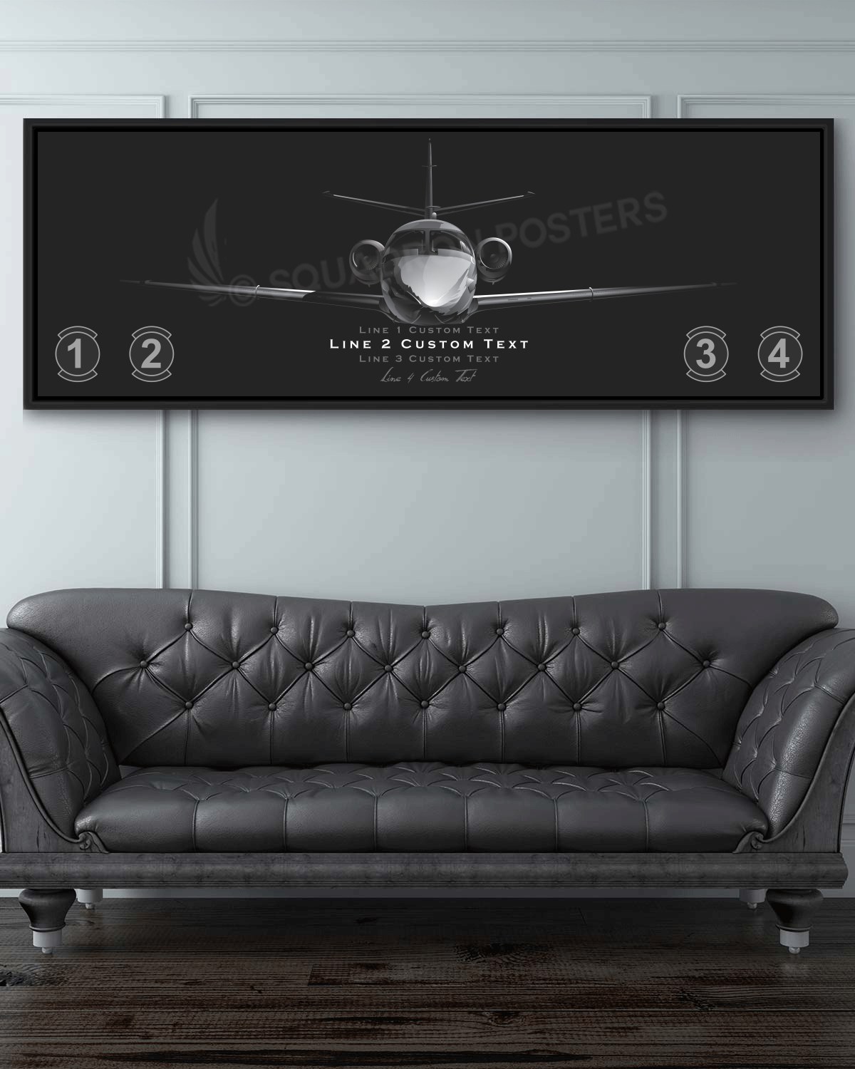 Personalized Jet Black UC-35D