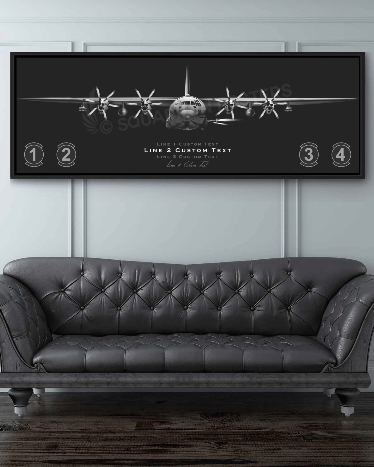 AC-130J Personalized Jet Black