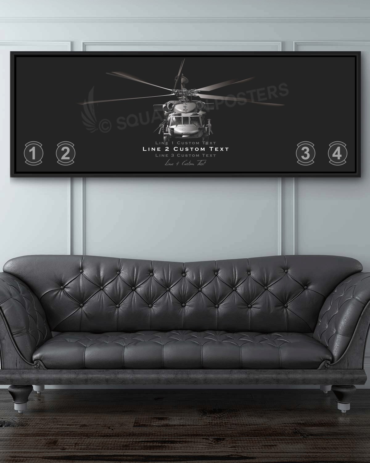 HH-60 Personalized Jet Black