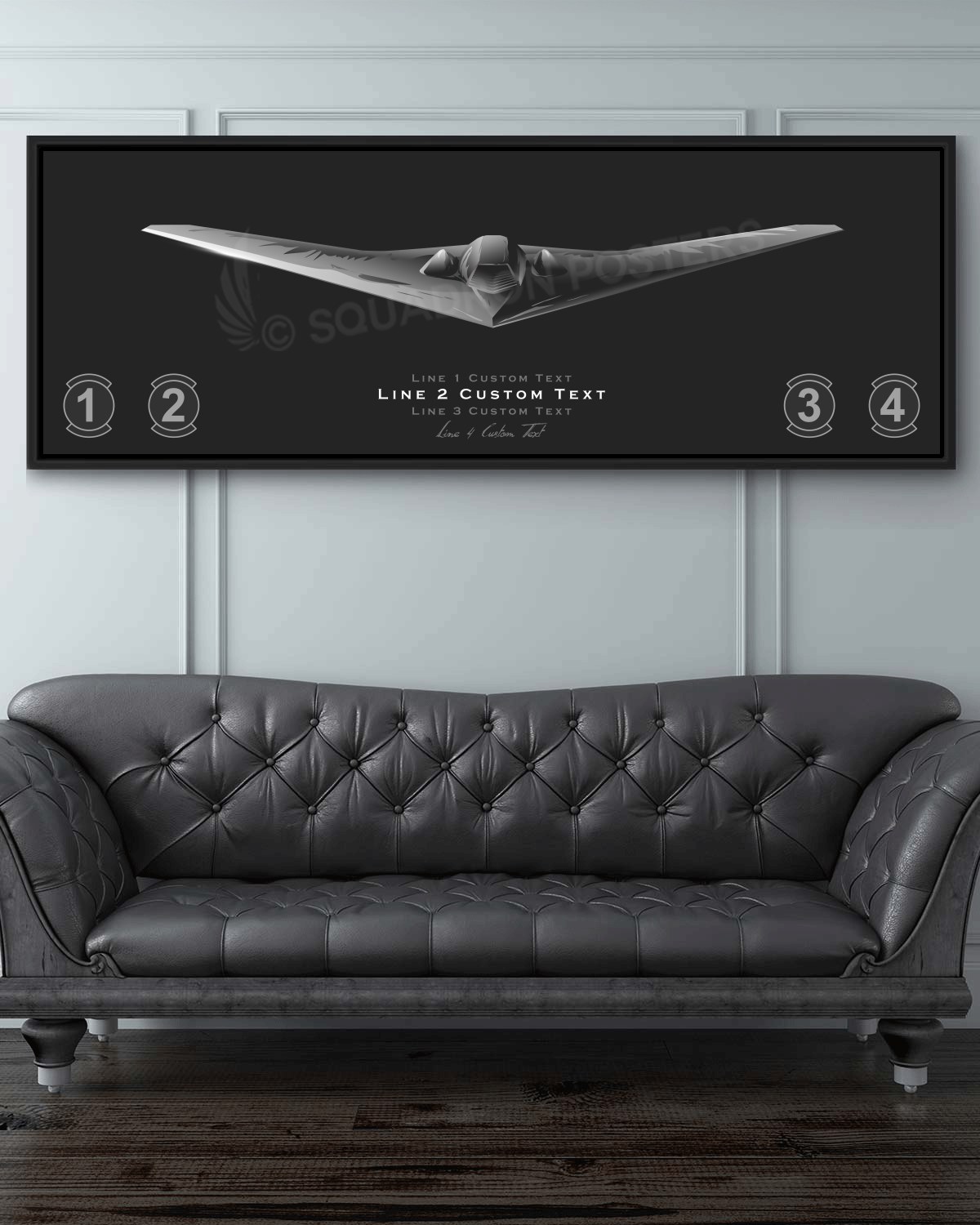 RQ-170 Sentinel Personalized Jet Black