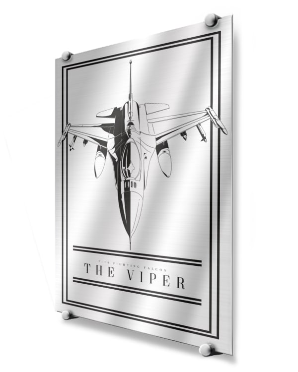 F-16 Modern Monochrome