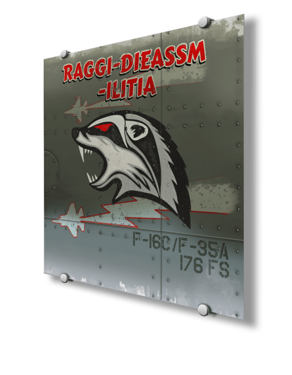 176th FS F-16C F-35A Nose Art