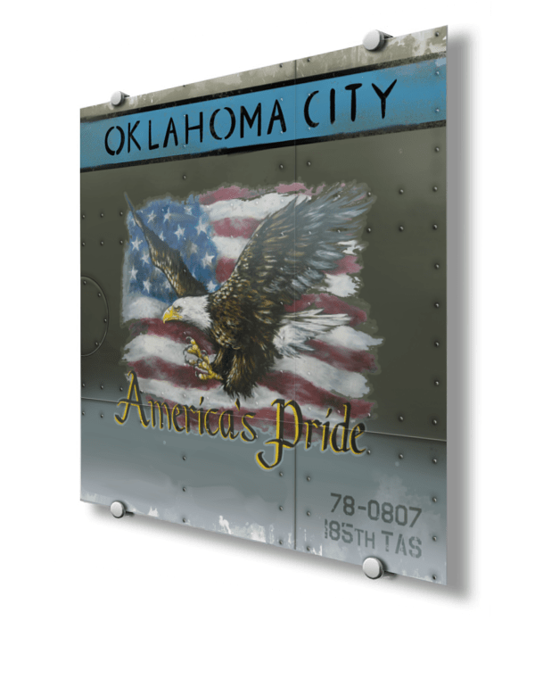 185th TAS 78-0807 Nose Art