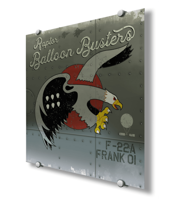27th FS Raptor Balloon Busters F-22 Nose Art