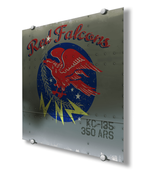 350th Air Refueling Squadron “Red Falcons” Nose Art