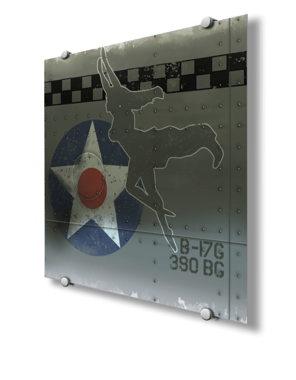 390th Bombardment Group Metal Nose Art