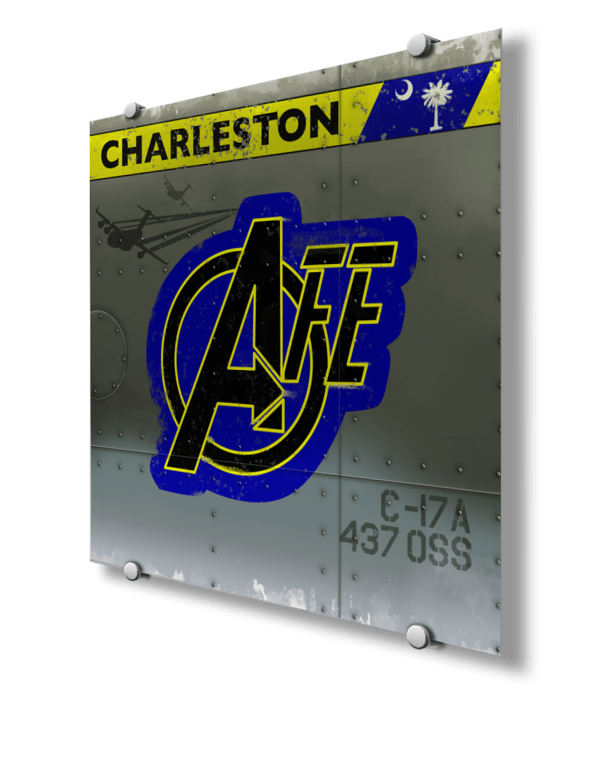 437 OSS C-17A Nose Art