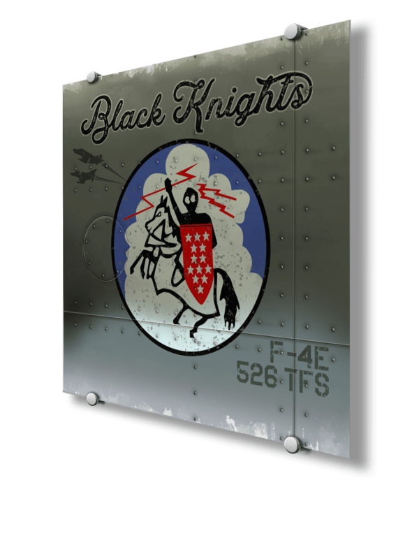 526th TFS “Black Knights” Nose Art