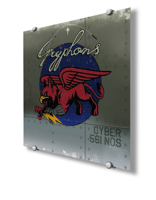 561 NOS Cyber Gryphons Nose Art