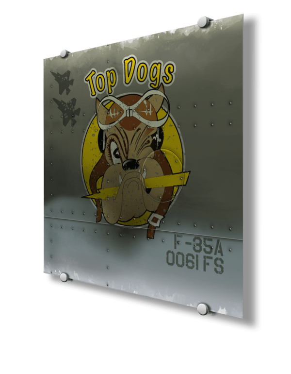 Booby Trap Vintage War Plane Nose Cone Art Metallic Metal/steel Wall Sign -   Canada