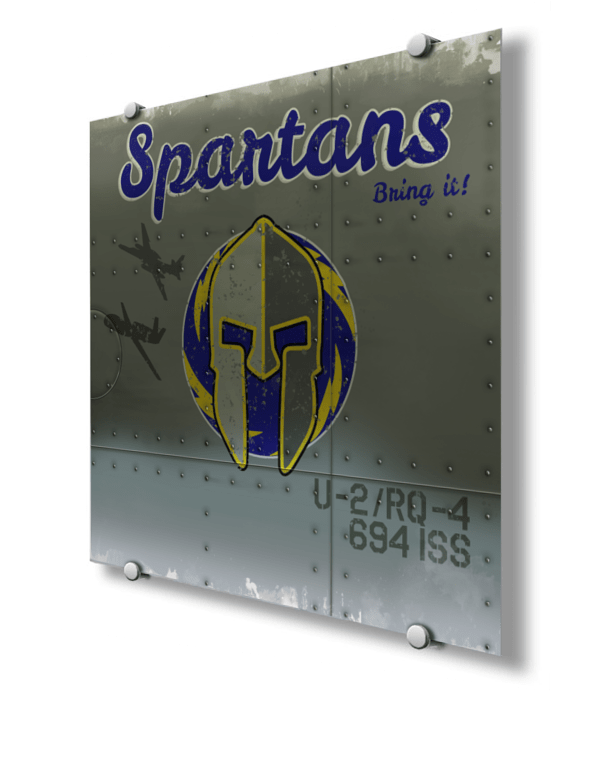 694th ISS “Spartans” Nose Art 694th ISS “Spartans” Nose Art