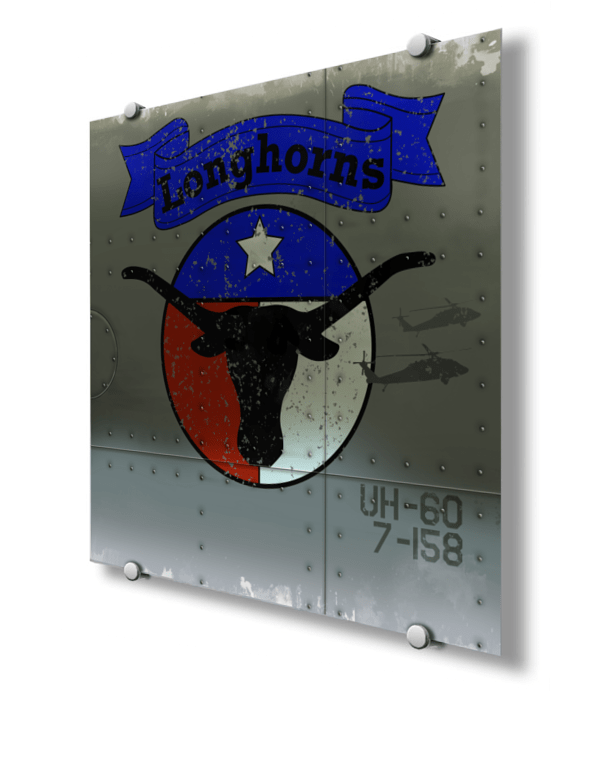 7-158th Aviation Regiment Longhorns Nose Art