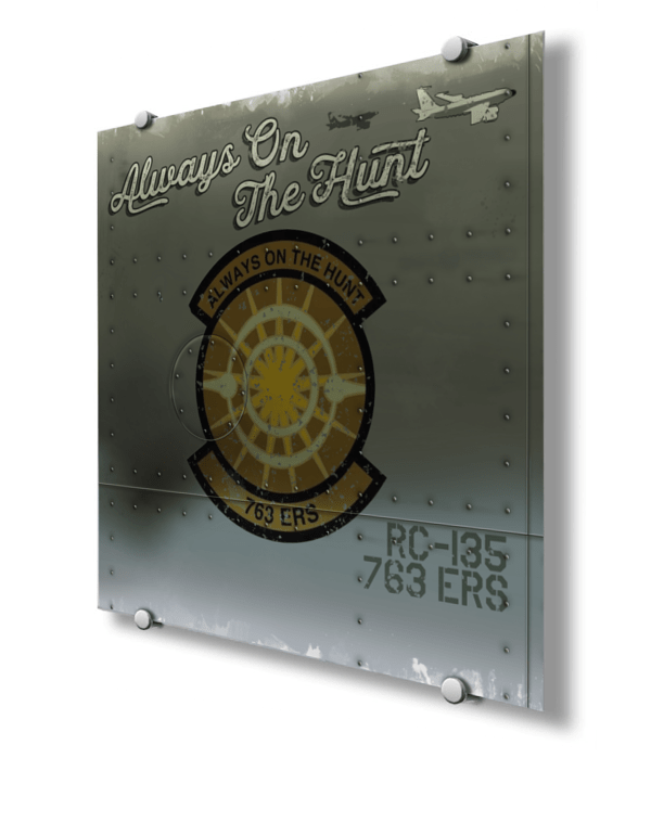 763rd ERS “Always On The Hunt” Nose Art