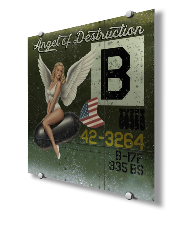 Angel of Destruction B17 335th BS Nose Art