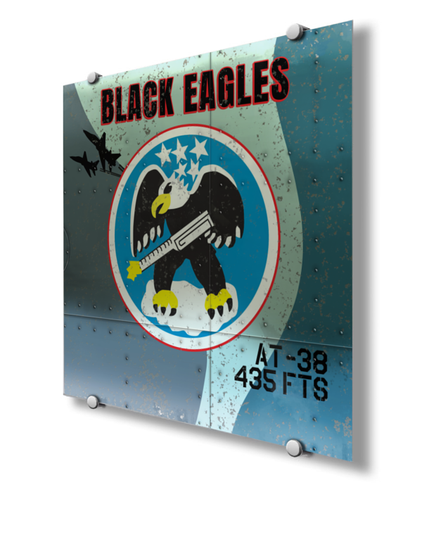 AT 38 435 FTS Nose Art