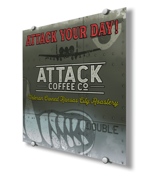 Attack Coffee Co Double Nose Art