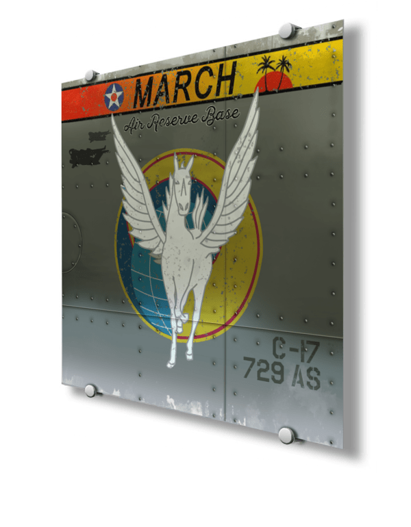 C-17 729 AS Nose Art