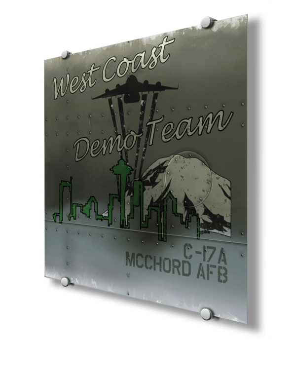 West Coast C-17 Demo Team Nose Art