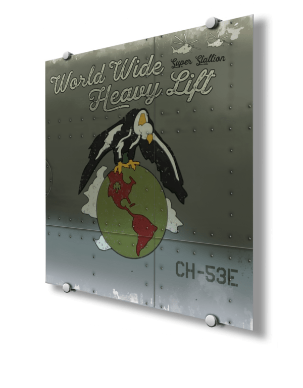 CH-53E “World Wide Heavy Lift” Nose Art