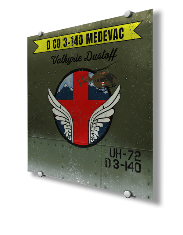 D 3 140 UH 72 Nose Art