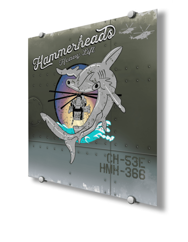 HMH-336 CH-53E Hammerheads Blue Nose Art