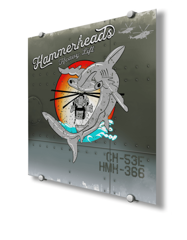 HMH-366 CH-53E Hammerheads Red Nose Art