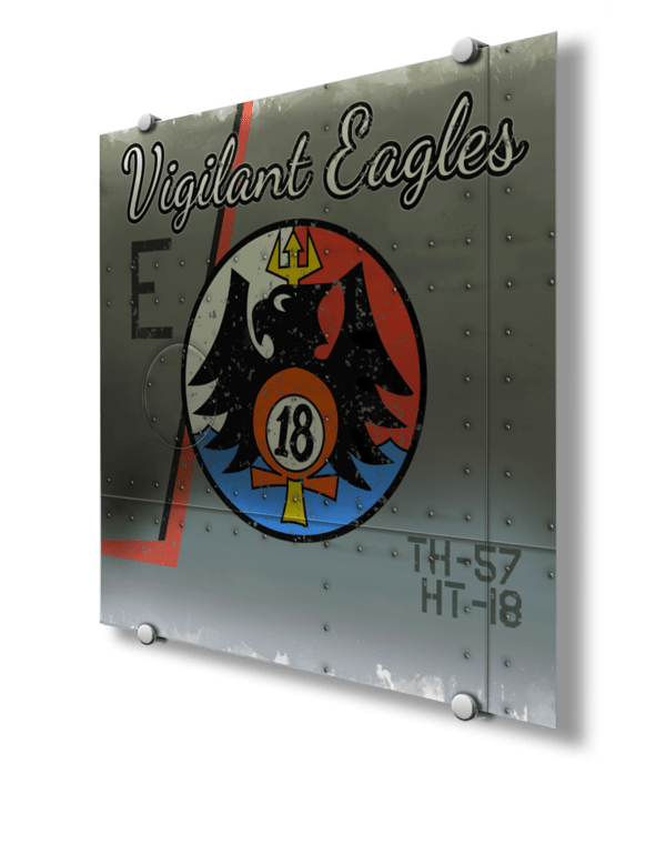 HT-18 “Vigilant Eagles” Nose Art