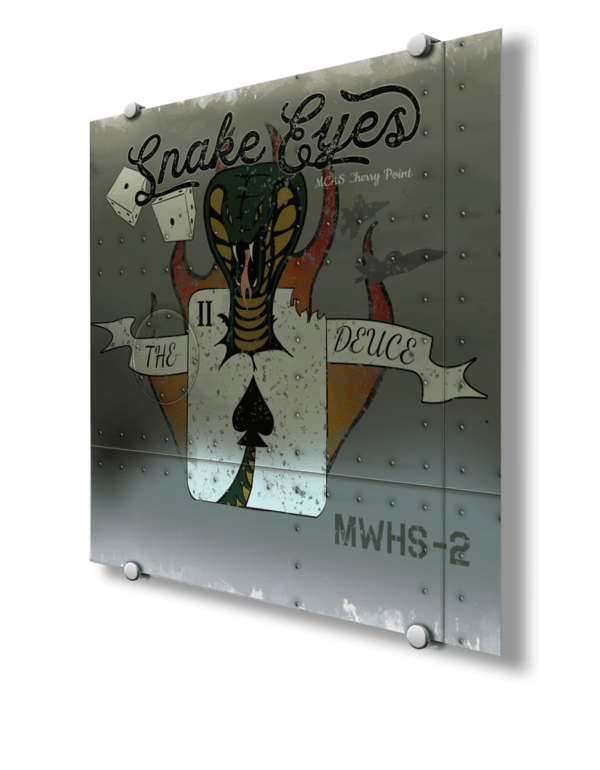 Snake Eyes MWHS-2 Nose Art