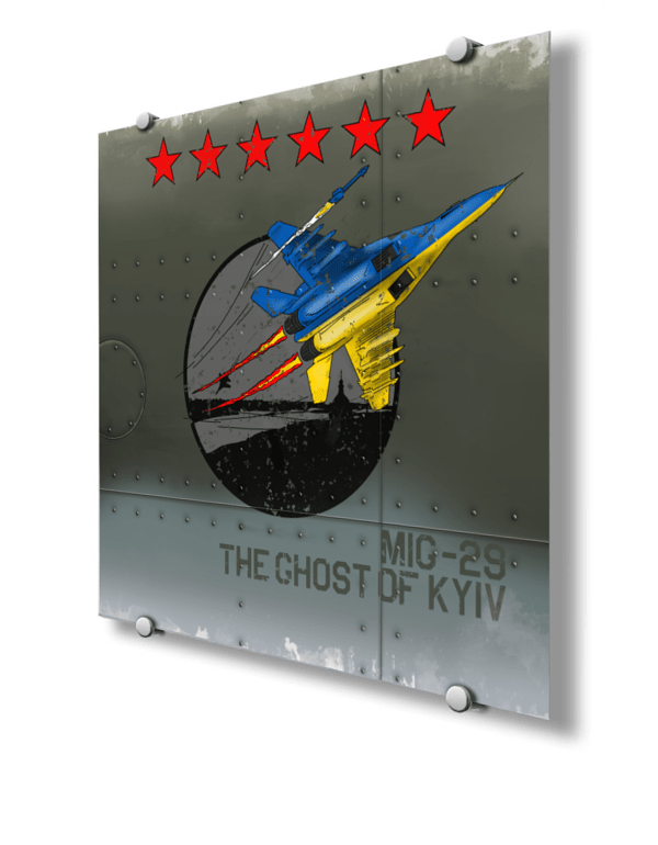 The Ghost of Kyiv MiG-29 Nose Art